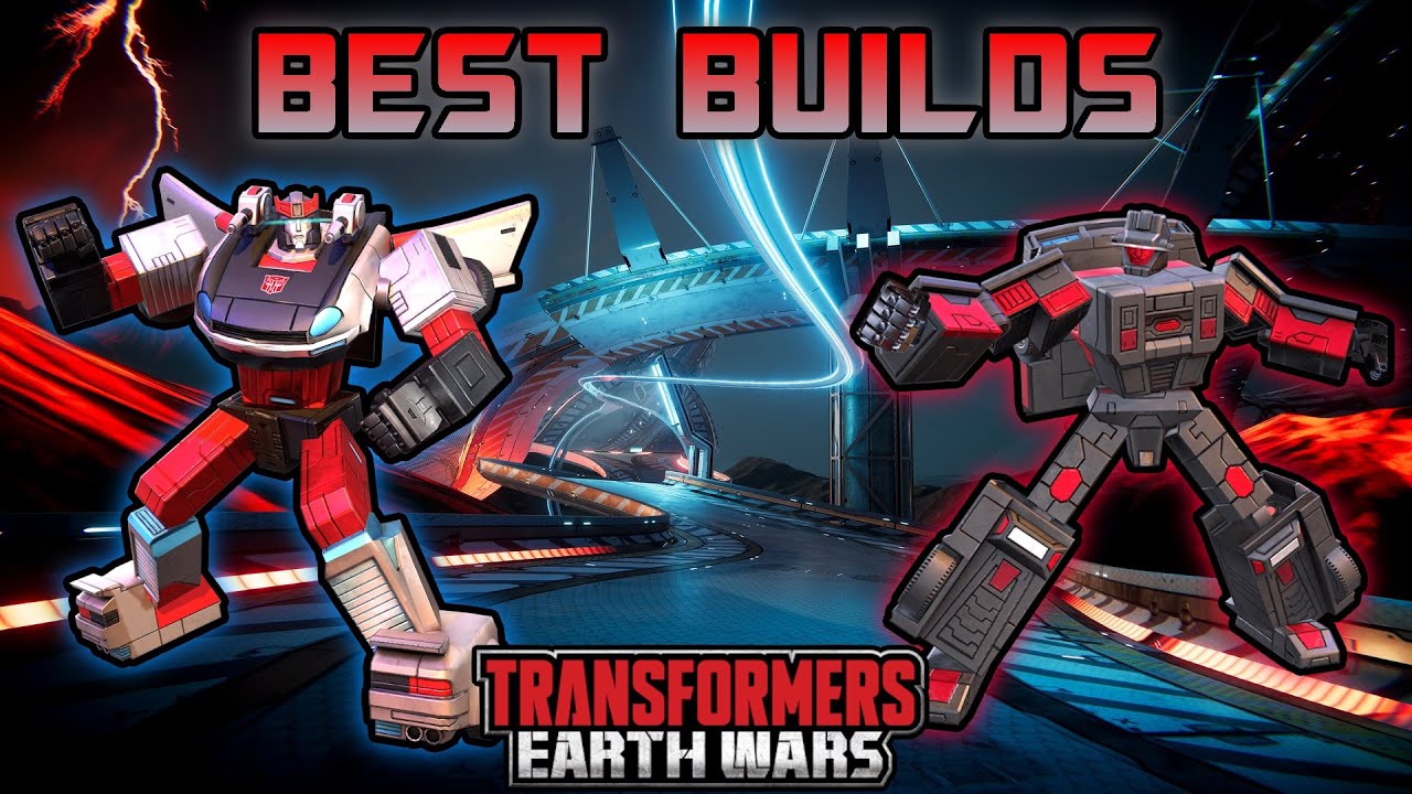 BLUESTREAK & WILDRIDER – Лучшие сборки и как их использовать! Transformers Earth Wars