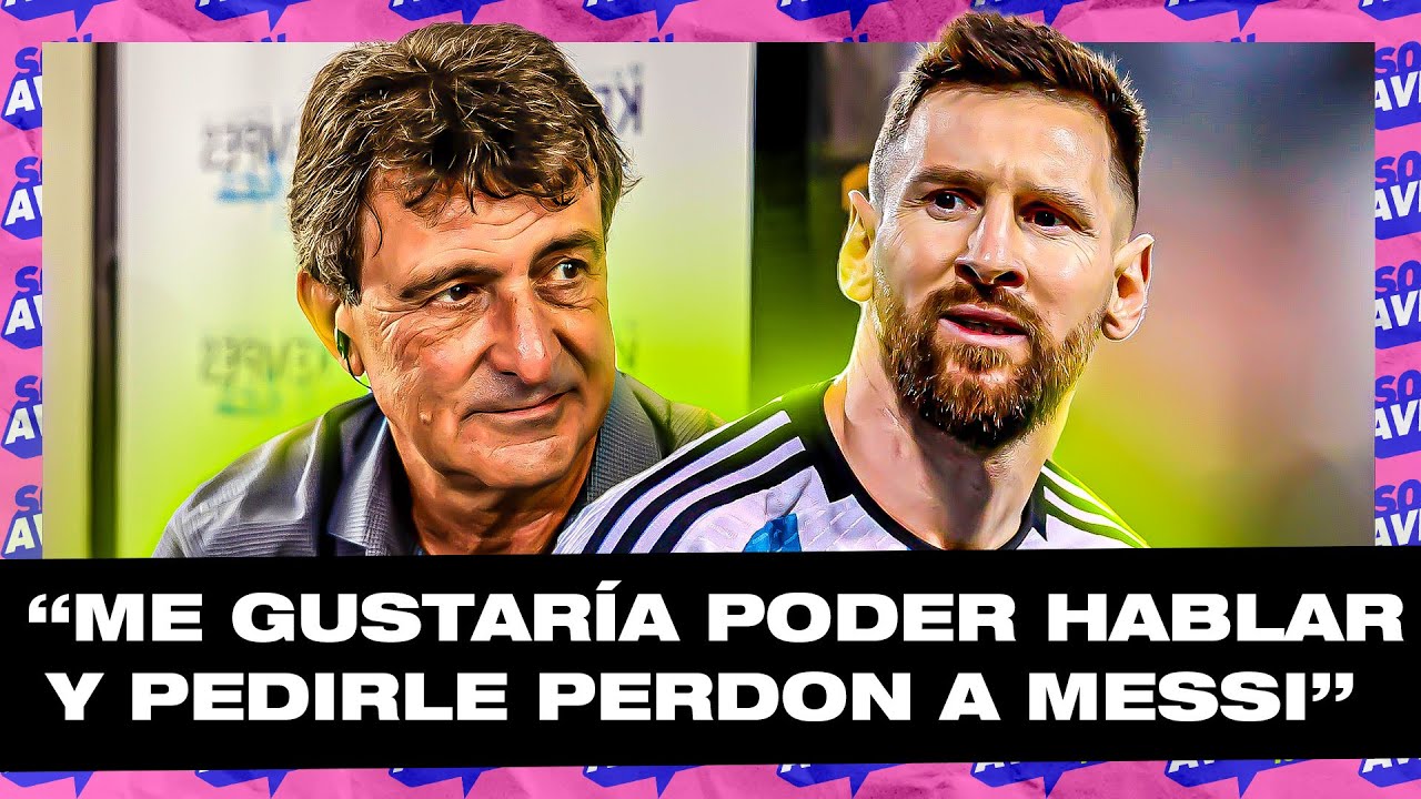 MARIO KEMPES Y UN PEDIDO DE DISCULPAS PARA MESSI | #sonaviones