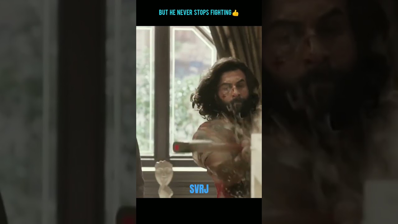 warrior never stops.👍🙏. animal movie best scene. ranbir kapoor animal scene.