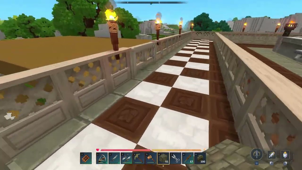 Let's Play   Hytale!!    pt .15  Outpost in the Desert with portal  !!!!
