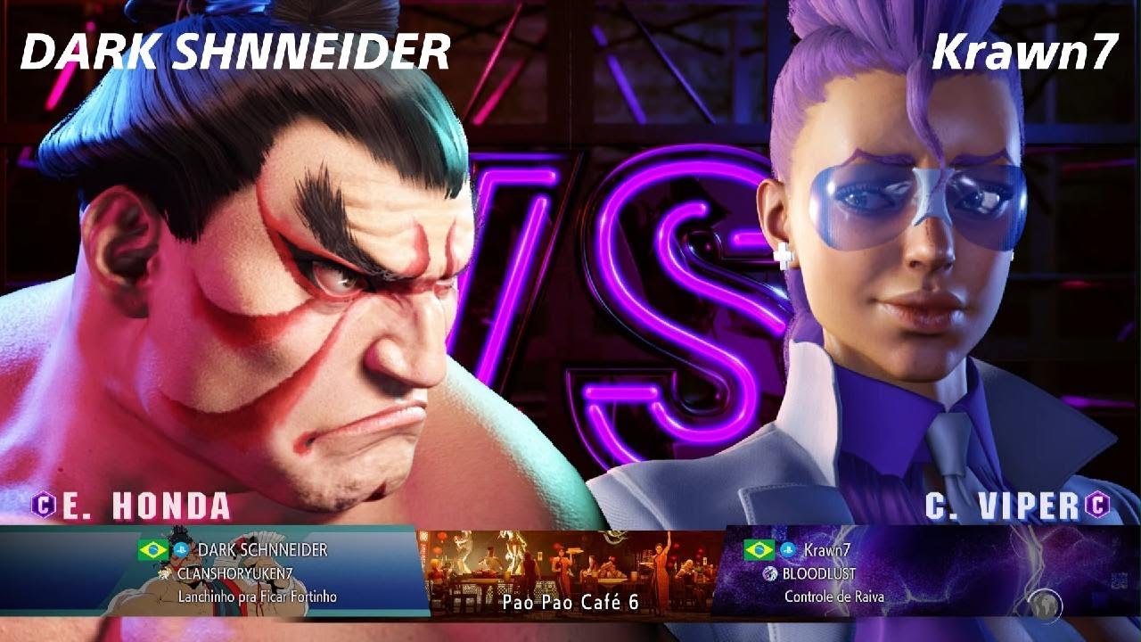 Street Fighter 6 - Krawn7 vs DARK SHNNEIDER