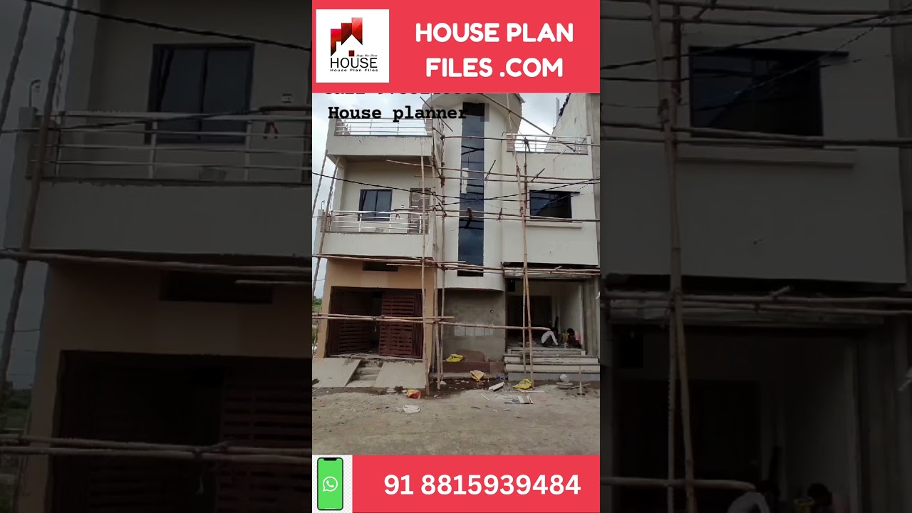 30X30 HOME DESIGN WALKTHROUGH #houseplanfiles #2bhkhousedesign #30x30