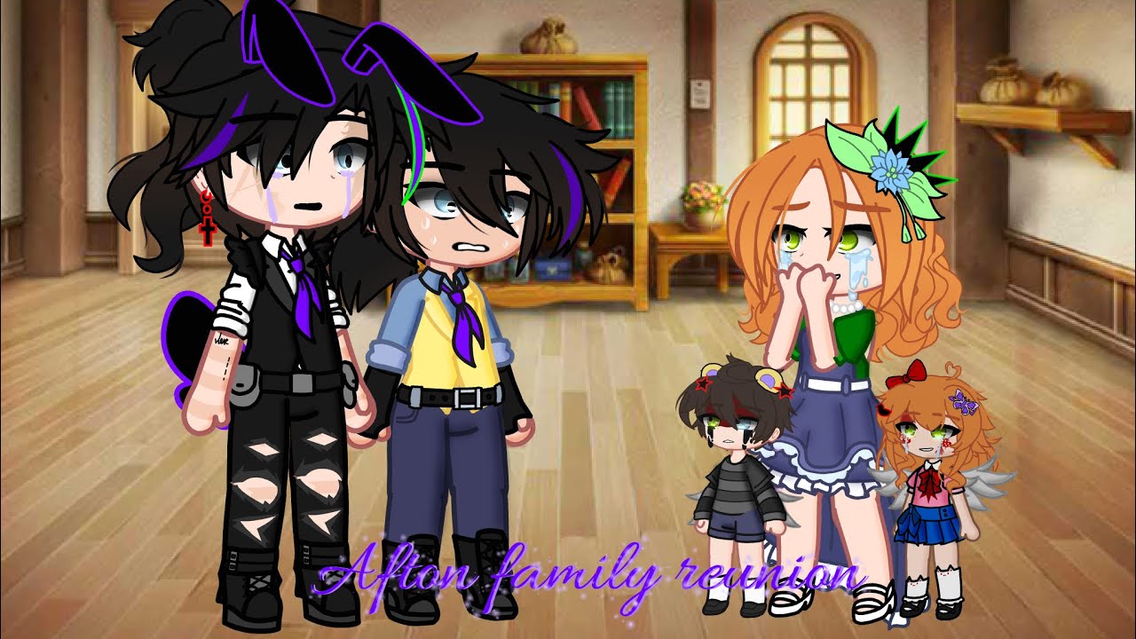 Afton family reunion // Afton’s // FNAF // My AU