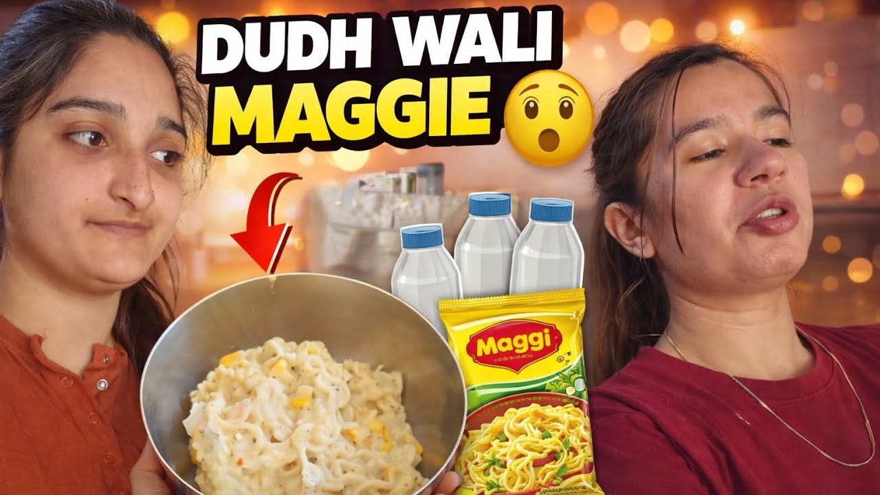 WHO EATS MAGGIE WITH MILK?? 😳|RESULTS WERE SO SHOCKING 😱