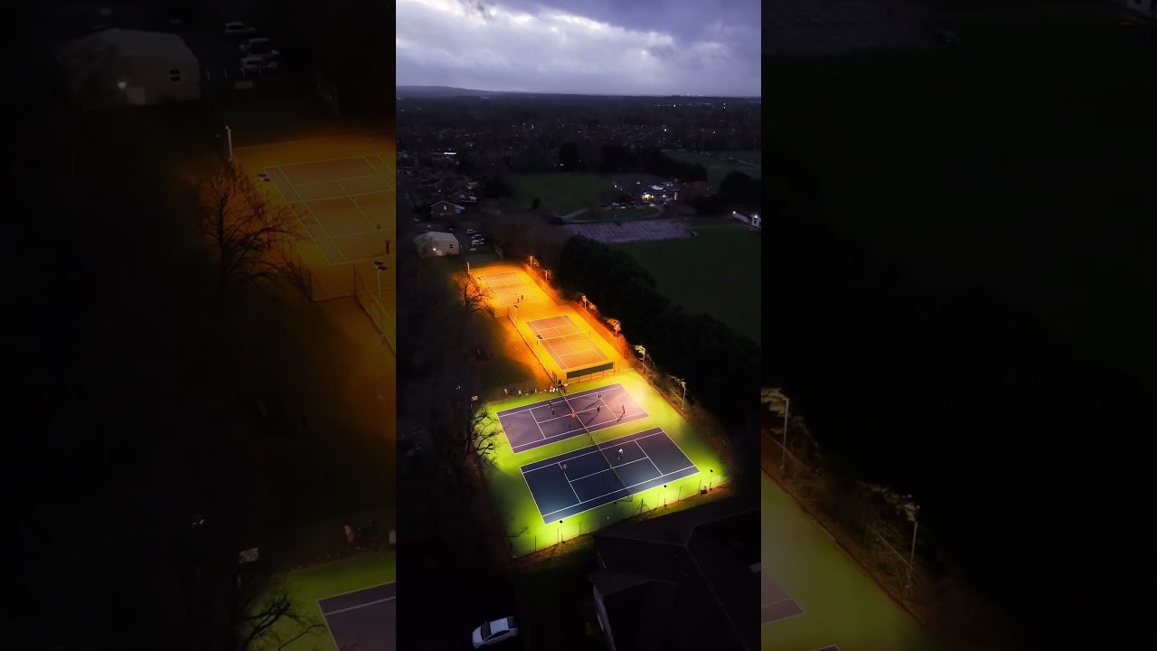 Farnborough Lawn Tennis Club - Aerial Footage 