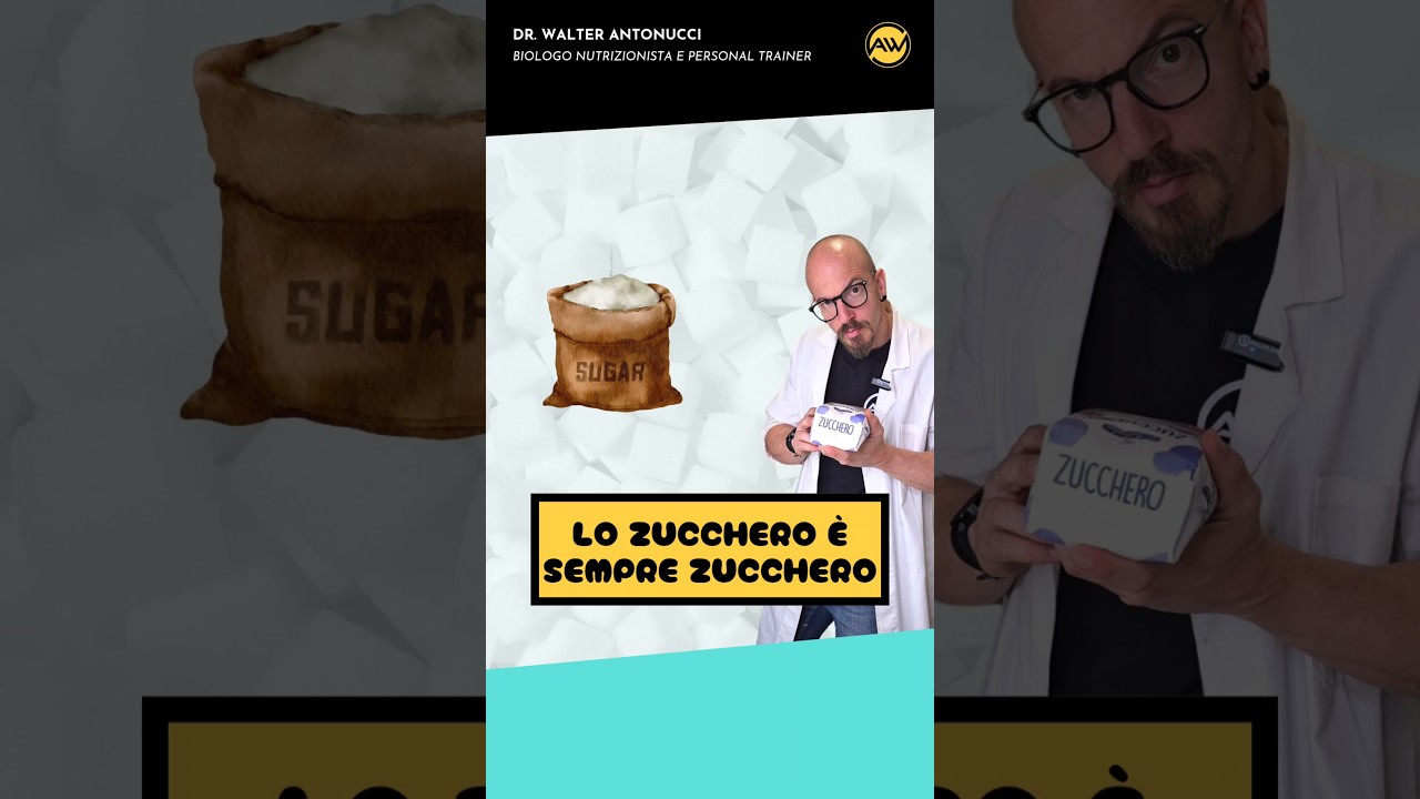 La BUGIA dello zucchero naturale (nessuno te lo dice) #nutrizione #dieta #zucchero #blog #dimagrire