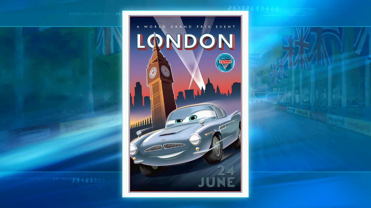 Cars 2: London Art Slideshow