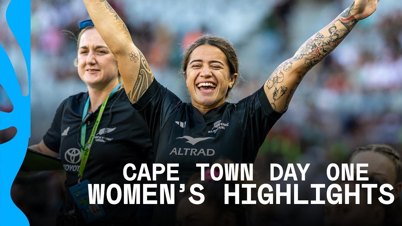 Aussies and Black Ferns SOARING on day one 🔥 | HSBC SVNS Cape Town 2025 | Day One Women's Highlights