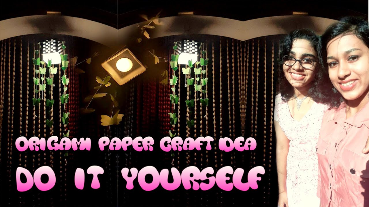 Easy DIY Simple Origami Paper Craft Idea | Vlog #6