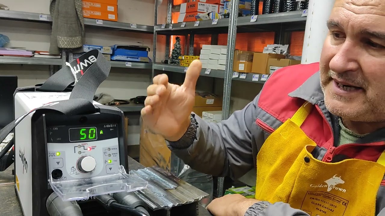 EWM PICO 160 CEL PULS lift tig pulse test