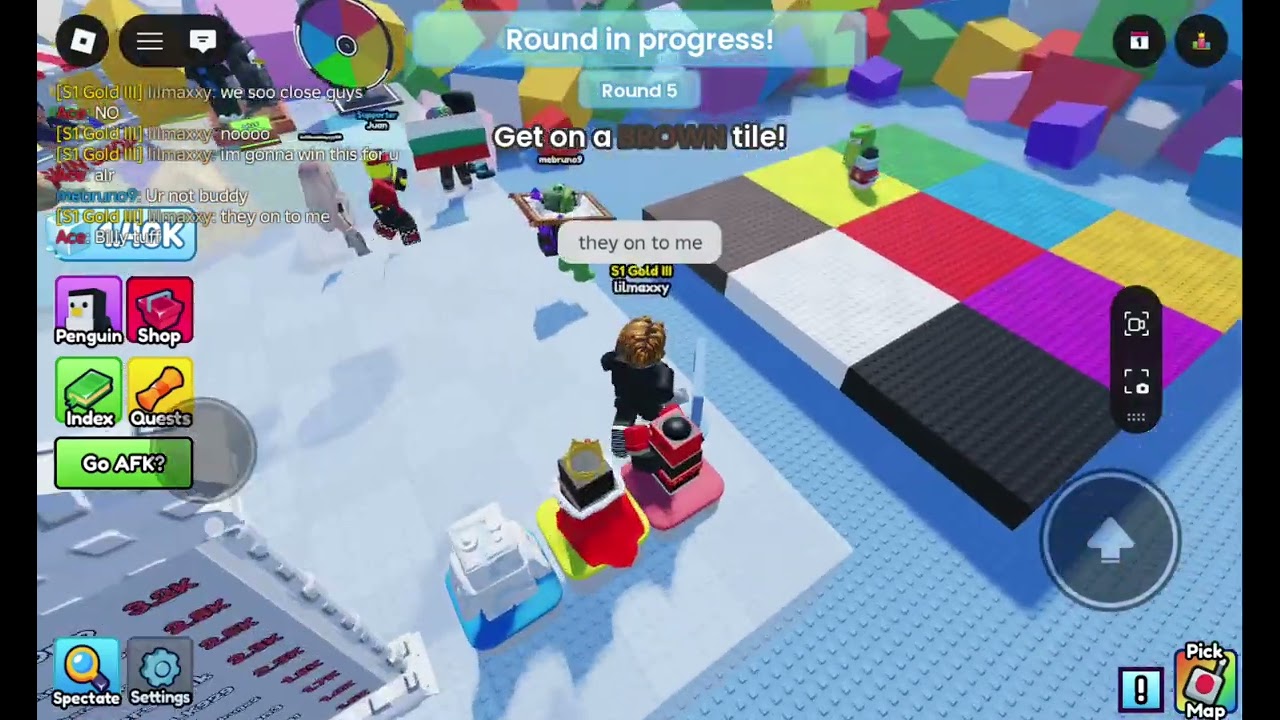 Playing knockout Shoutout( LEMON , ACE) w people