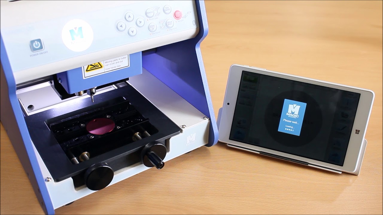 MAGIC-2S Engraving with MagicTouch Tablet (Bluetooth)