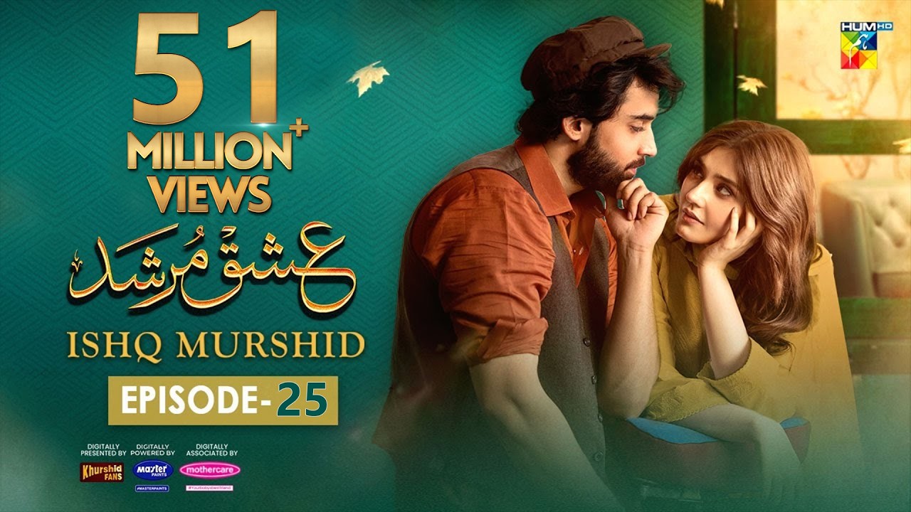 Ishq Murshid - Episode 25  [𝐂𝐂] - 24 Mar 24 - Sponsored By Khurshid Fans, Master Paints & Mothercare