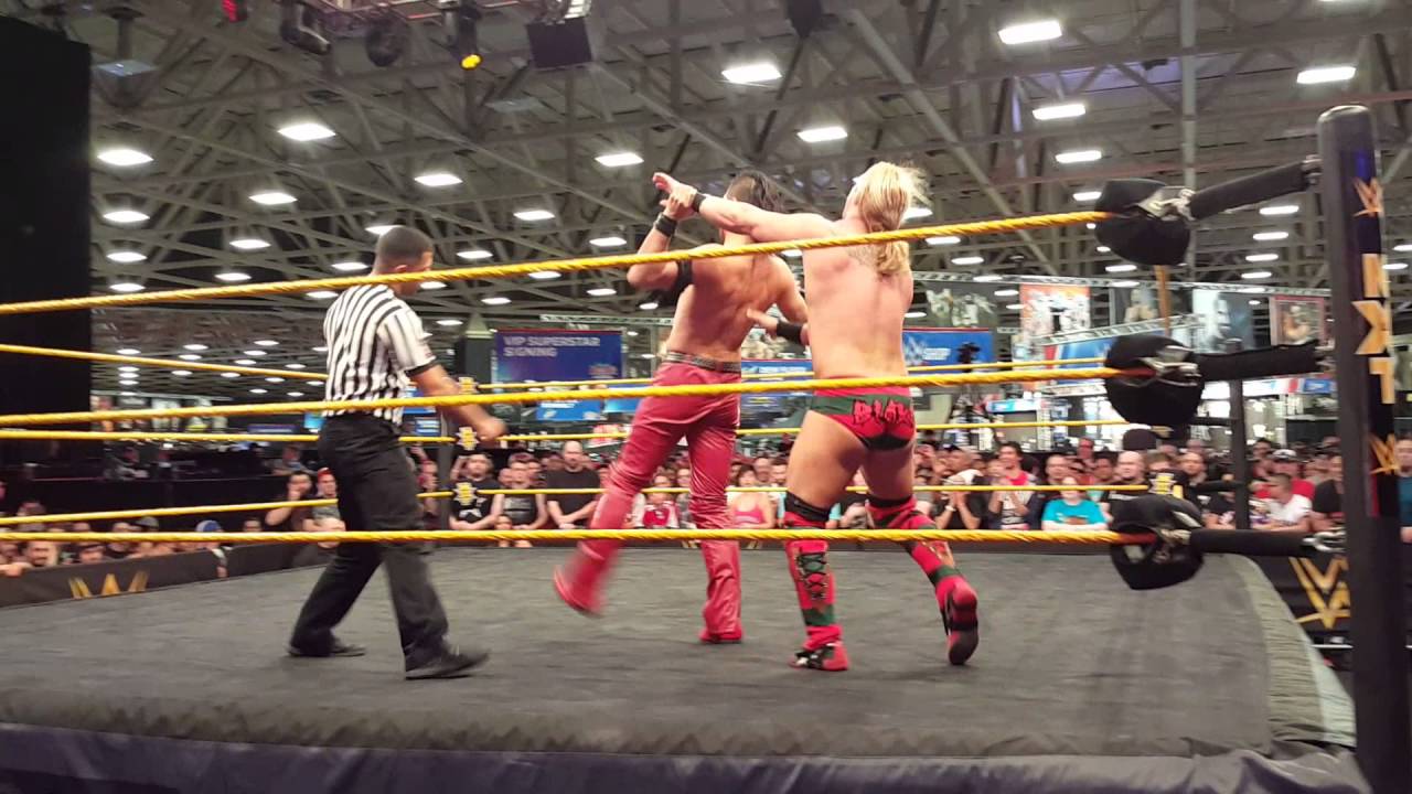 Shinsuke Nakamura vs Wesley Blake - WWE Axxess 4/3/16