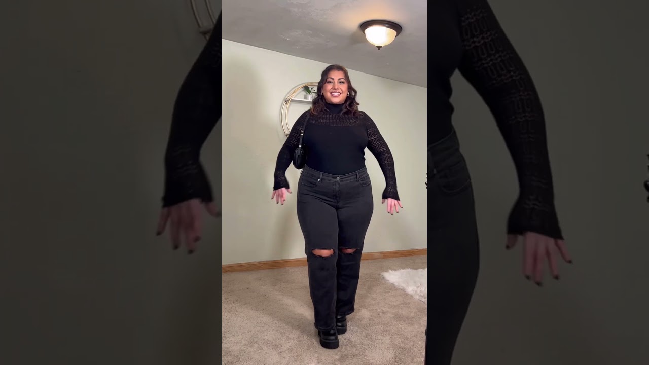 Winter outfits❄️ + #plussizestyle #haul #fashion #plussizeoutfit