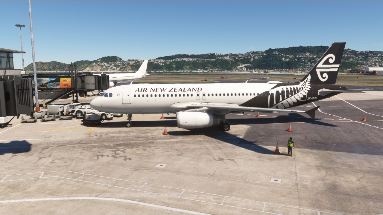 LIVE Shorts🔴| Airbus A320 Hard Approach in Queenstown! | Wellington - Queenstown | MSFS 2020✈️