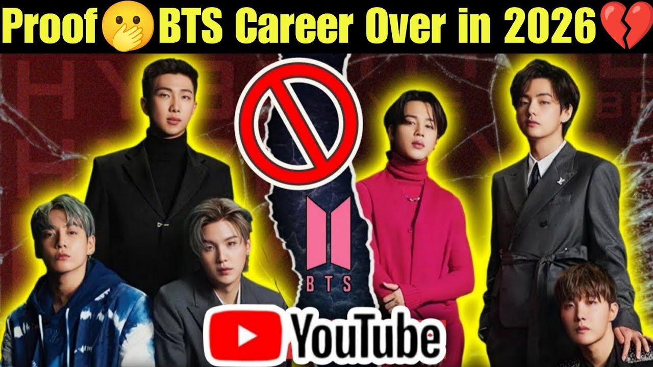 Proof 🫢 BTS Career Over in 2026 💔 No One Talking About BTS Now 😭 BTS Fan following Over Now #bts #jk