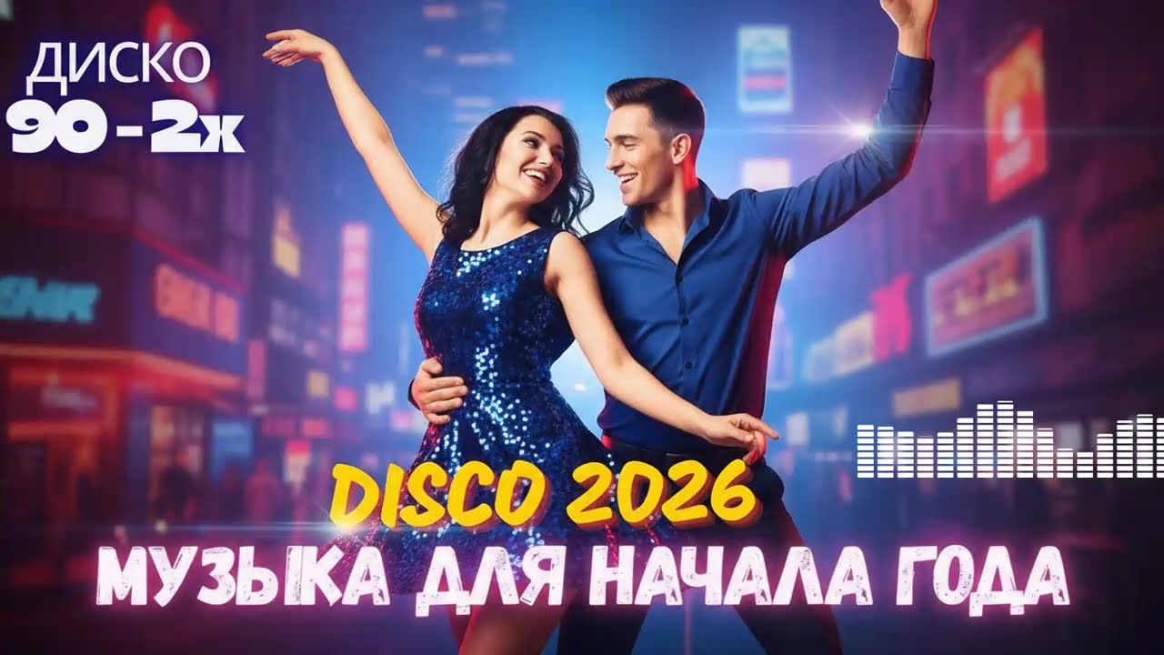 Нон-стоп Диско: Лучшая танцевальная музыка 80-х и 90-х для Нового Года.