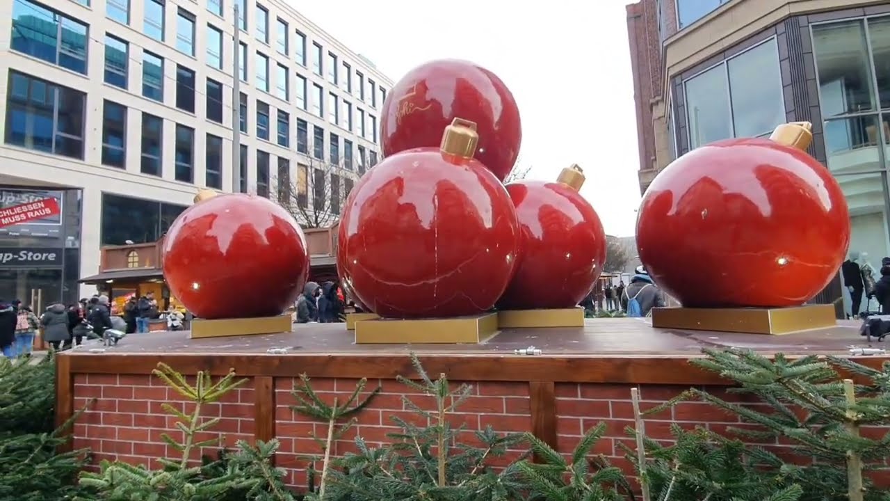 Weihnachtsmarkt Spitalerstra&szlig;e Hamburg 18.12.22