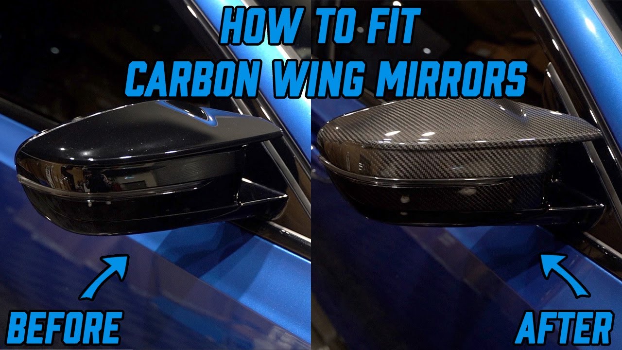 How to Install Mirror Covers For BMW G80/G81/G82/G83 M3 M4