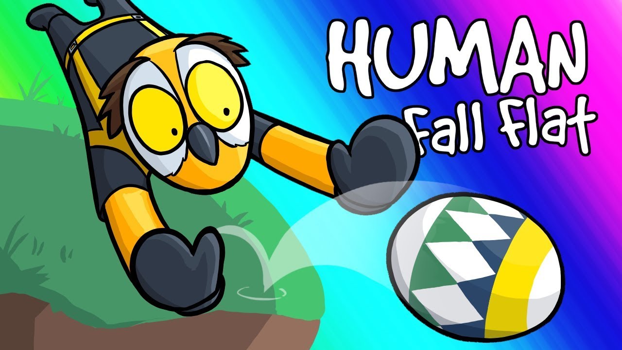 Human Fall Flat Funny Moments - Easter Eggs and Boulders!