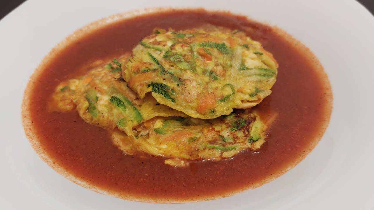 Tortitas de calabaza y zanahoria FÁCIL y ricas SIN HARINA 😋
