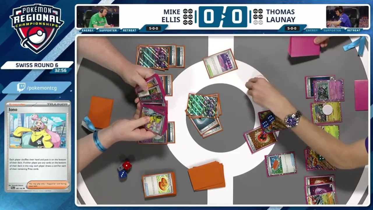 6-й региональный раунд Pokémon TCG во Франкфурте. Гриммснарл Фросласс против Драгапульта Блазикена