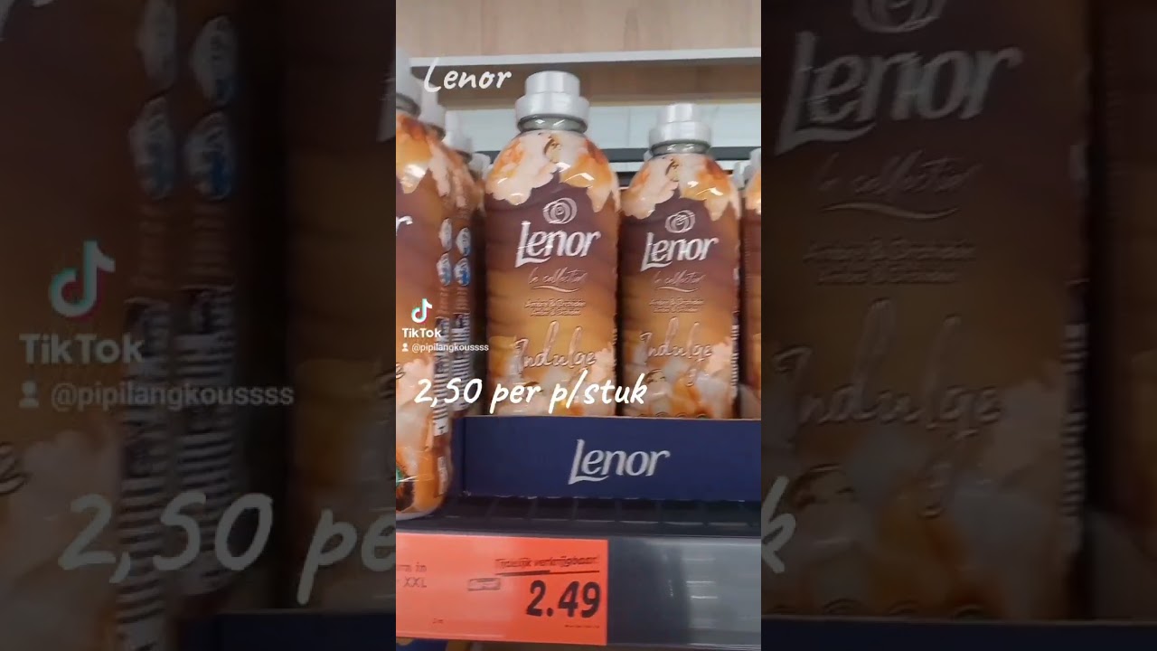 Aanbieding: Lenor Wasverzachter bij de Lidl! 🩷 #lidl #wasverzachter #lenor #aanbieding