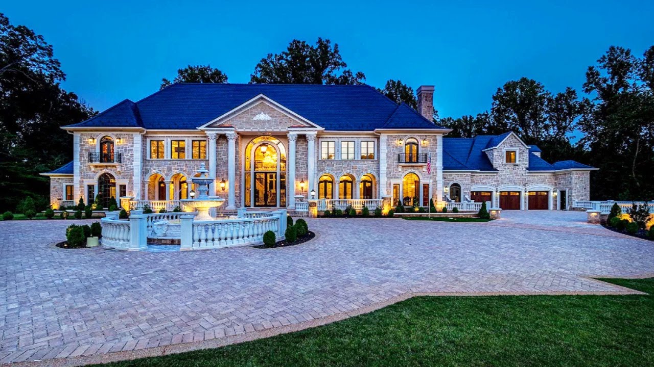 Luxurious beautiful mansion in Maryland. $ 14,800,000 expensive home tour.