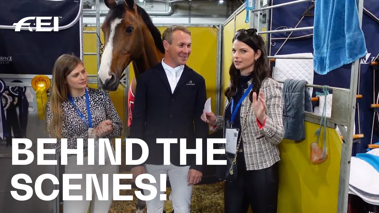 @elphick.event.ponies and @footluceeventing visiting the FEI World Cup™ Finals 2022