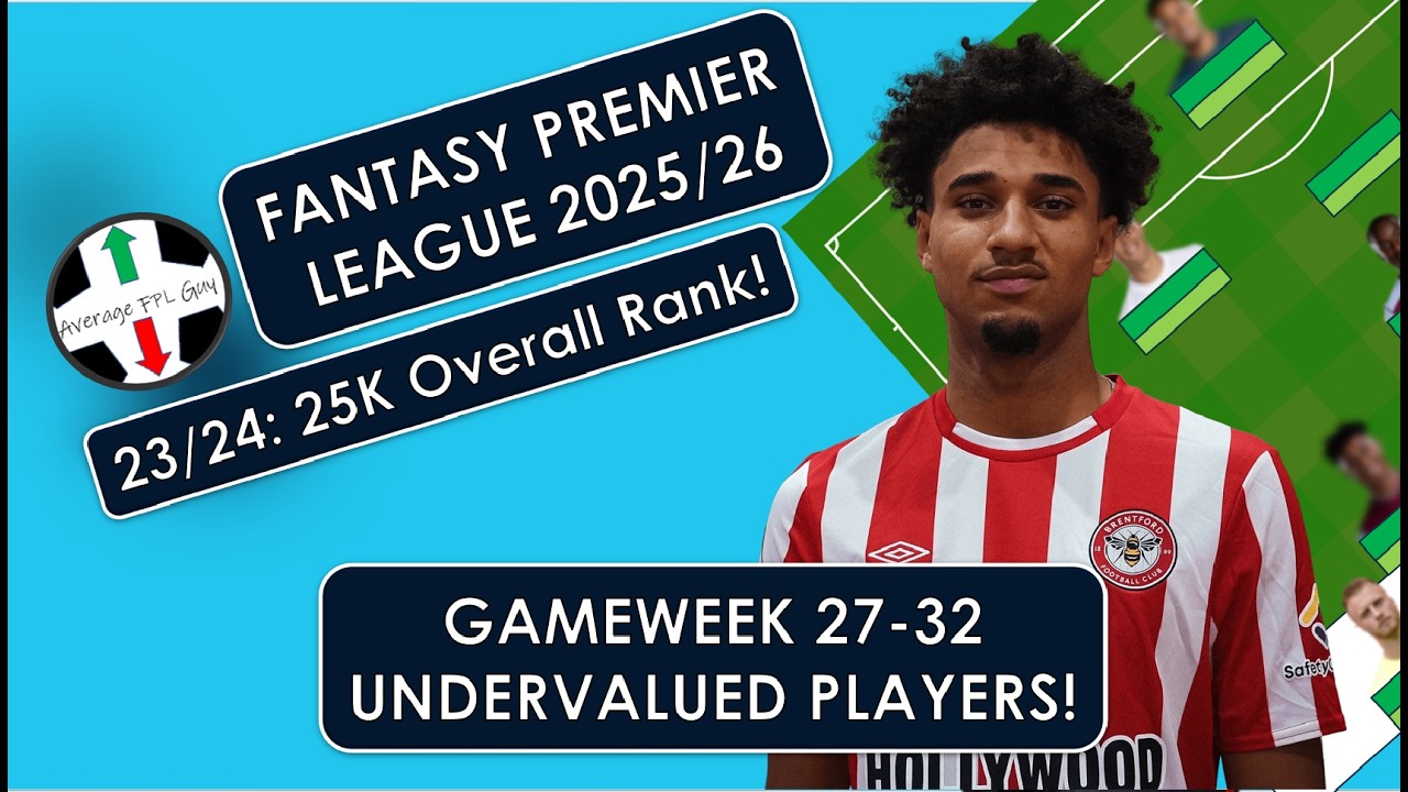 The Best Undervalued Differential Picks in FPL right now for Gameweeks 27-32! FPL 25/26