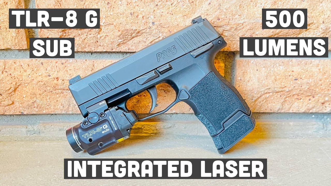 Streamlight TLR-8 G Sub Sig Sauer P365 Pistol Light