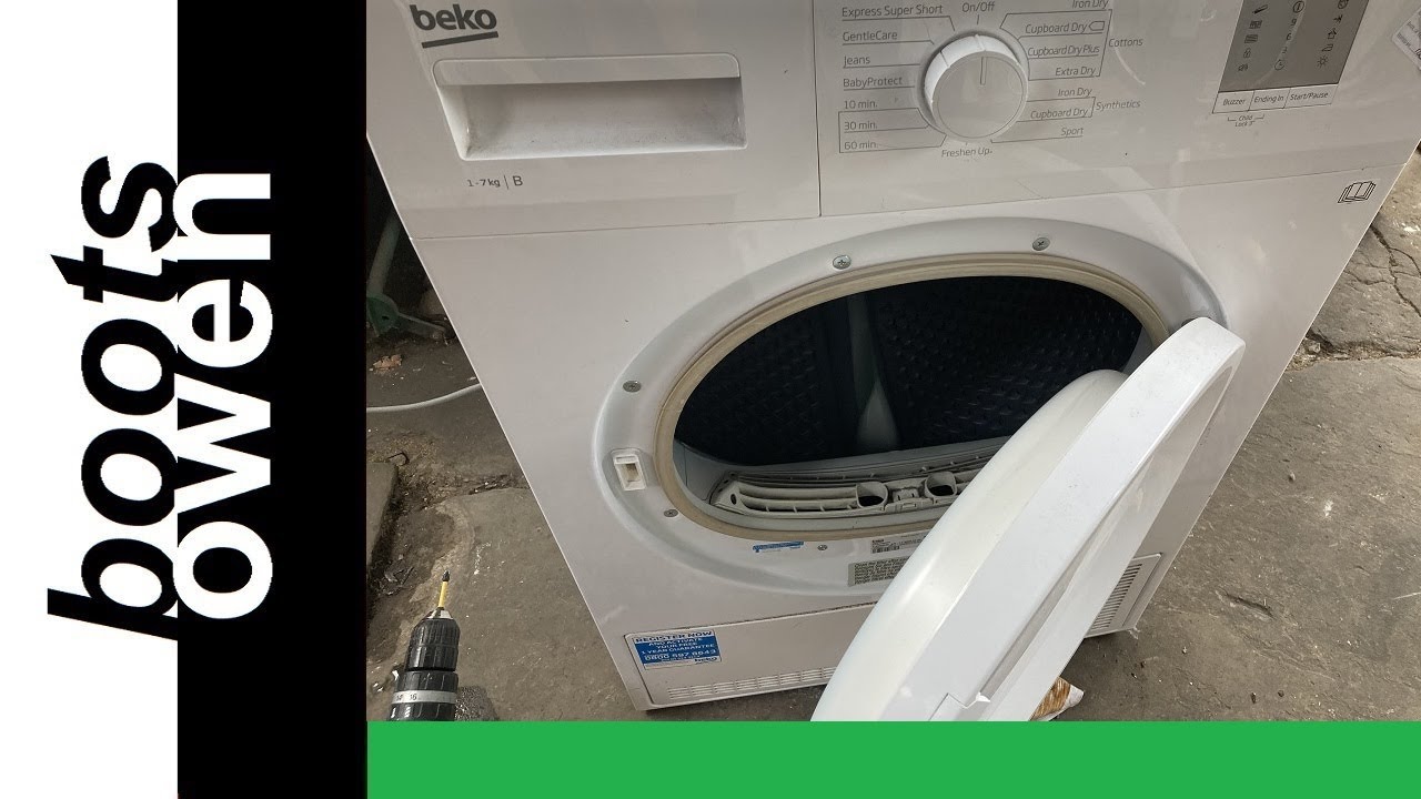 Condenser tumble dryer fault finding and repair | easiest fix ever | Beko DTGC7000W
