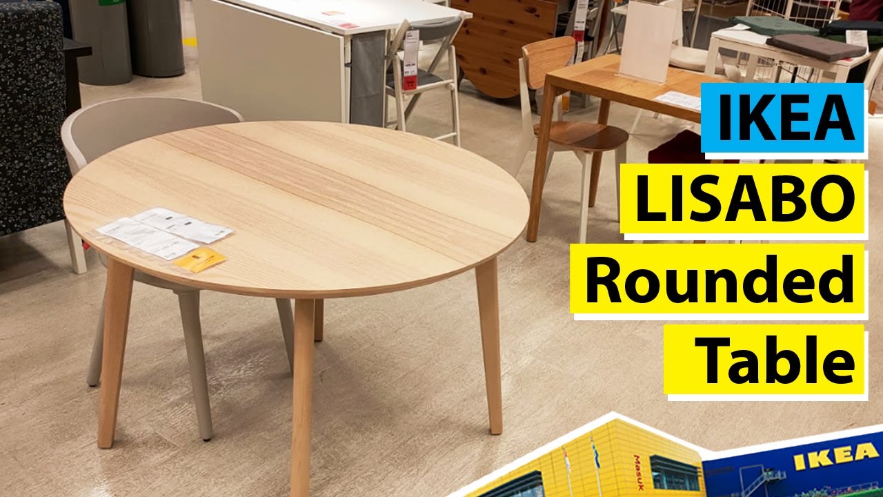 iKea LISABO meja makan bundar