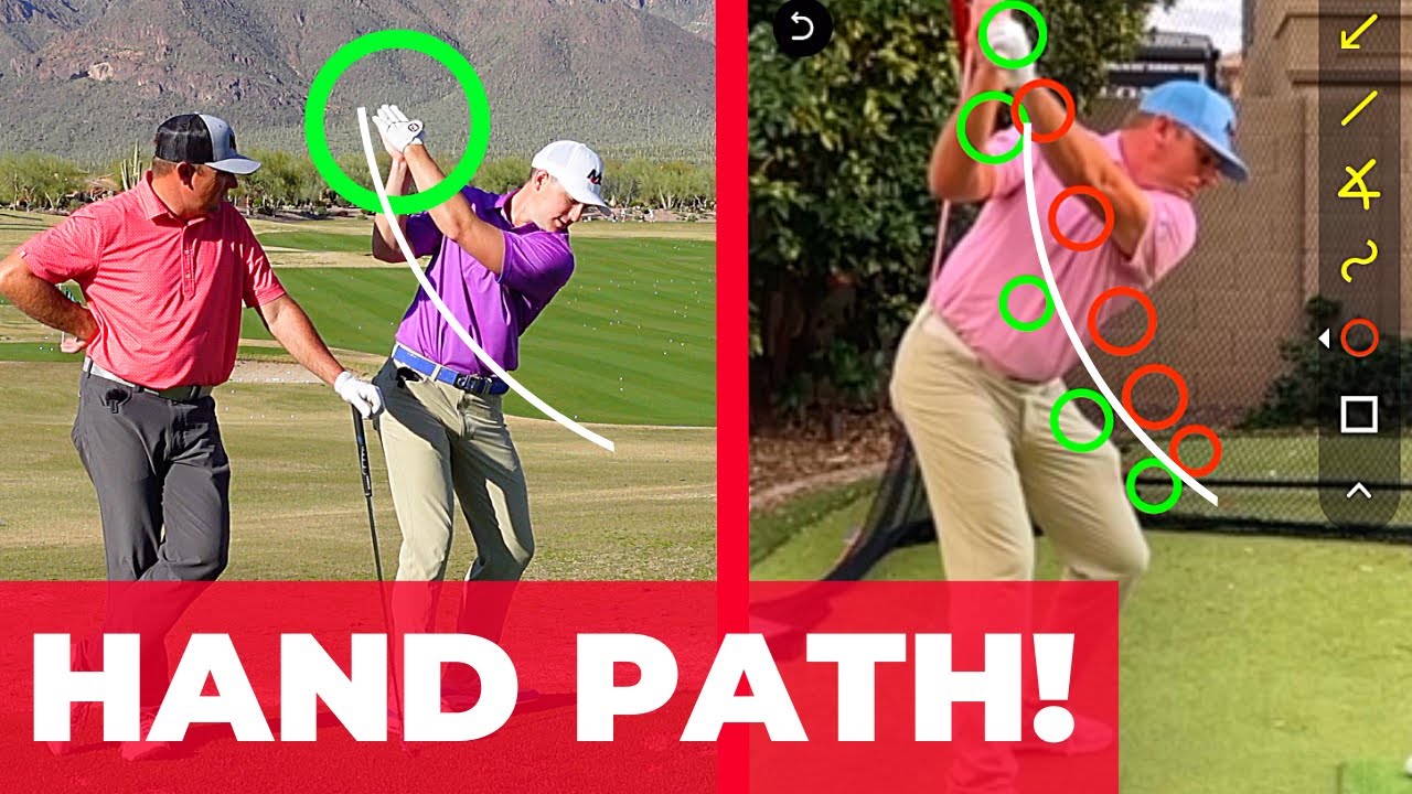 HAND PATH In Golf Swing Explained! (Best Plane From Takeaway To Slot)