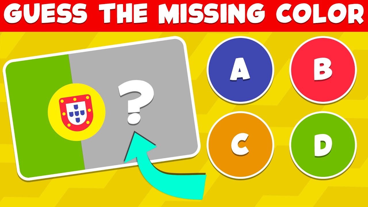 Guess The Flag Color! 🌍 | Country Flag Quiz 2023!  🚩