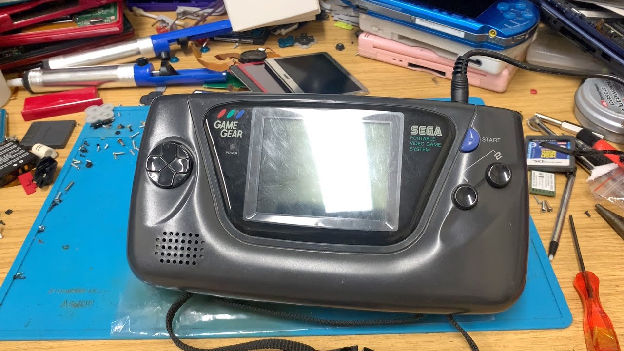 Sega Game Gear  - Recap - Failure - :( - Don't do this !!
