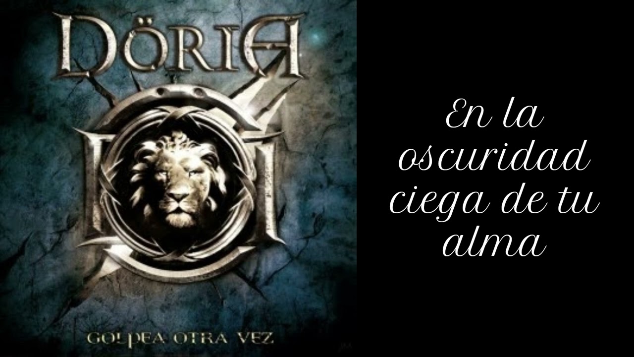 Döria - Sin Mascara (Letra) (Golpea Otra Vez - 2013)