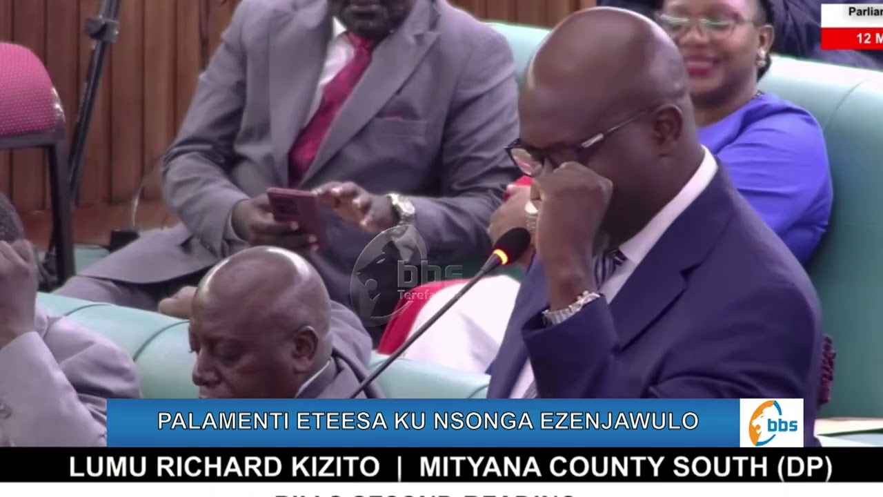 Hon. Richard Lumu Asabye Palamenti Aggyeyo Ebbago Lyabadde Ateekateeka nga LOP Alondebwa Palamenti