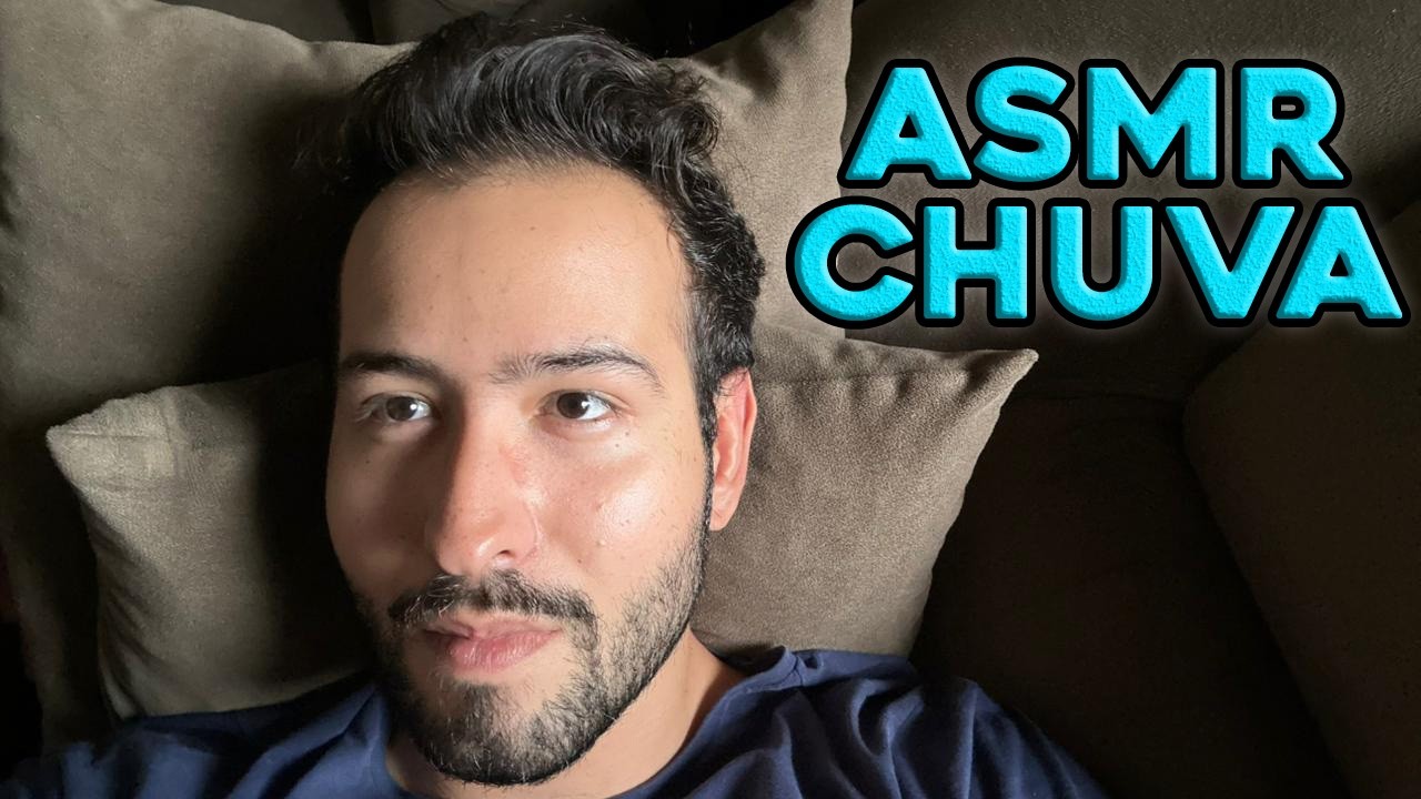 ASMR | DEITADO NO SOFÁ COM VOCÊ OUVINDO A CHUVA 🌧️ 