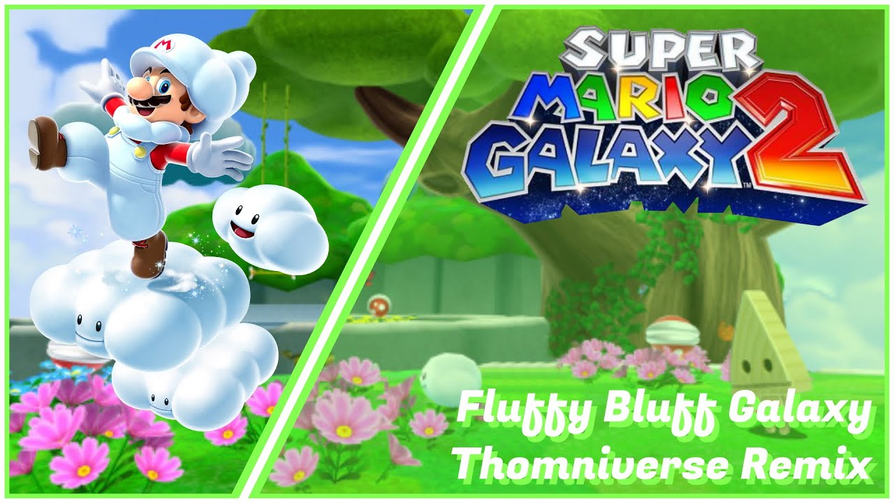 Super Mario Galaxy 2 - Fluffy Bluff Galaxy