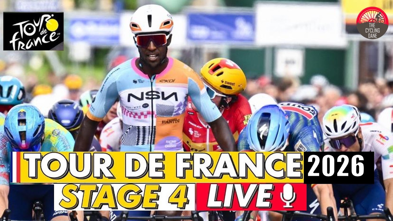 Tour de France 2026 STAGE 4 Live Commentary - Will the Breakaway Steal Tadej Pogacar Yellow Jersey
