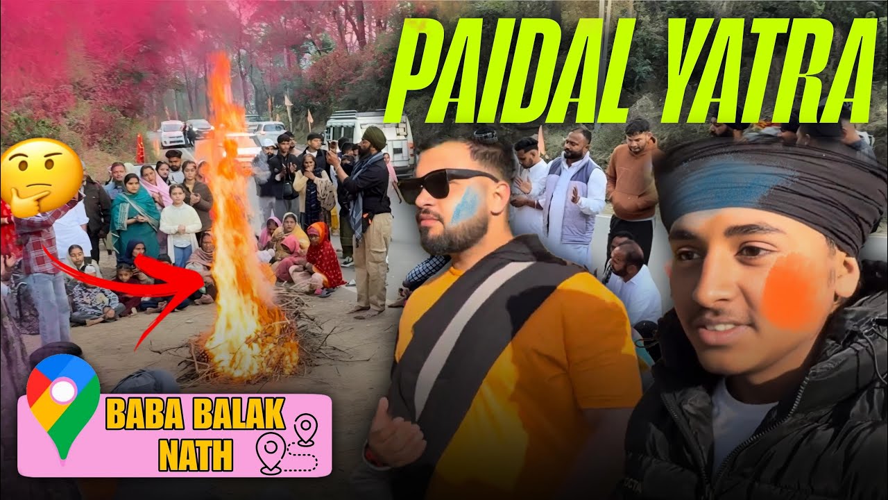 Baba balak nath 🛕🛕2025 pedal yatra ✈️✈️ from hoshiarpur|| full adventures trip on the mountains 🚨||