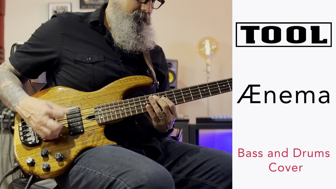 Ænema Bass Cover Drums only [Tool] Wal MK3