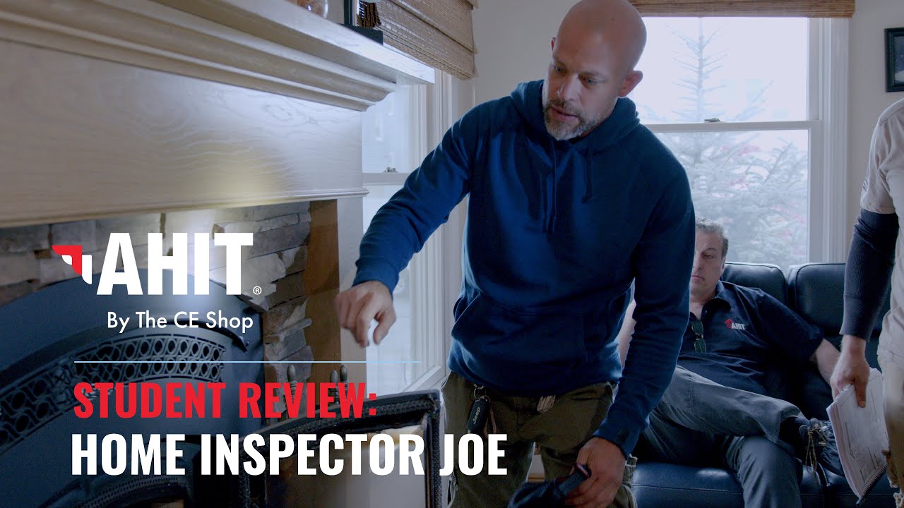 Why did Joe Mazza "Home Inspector Joe" choose AHIT to become a home inspector over other schools?