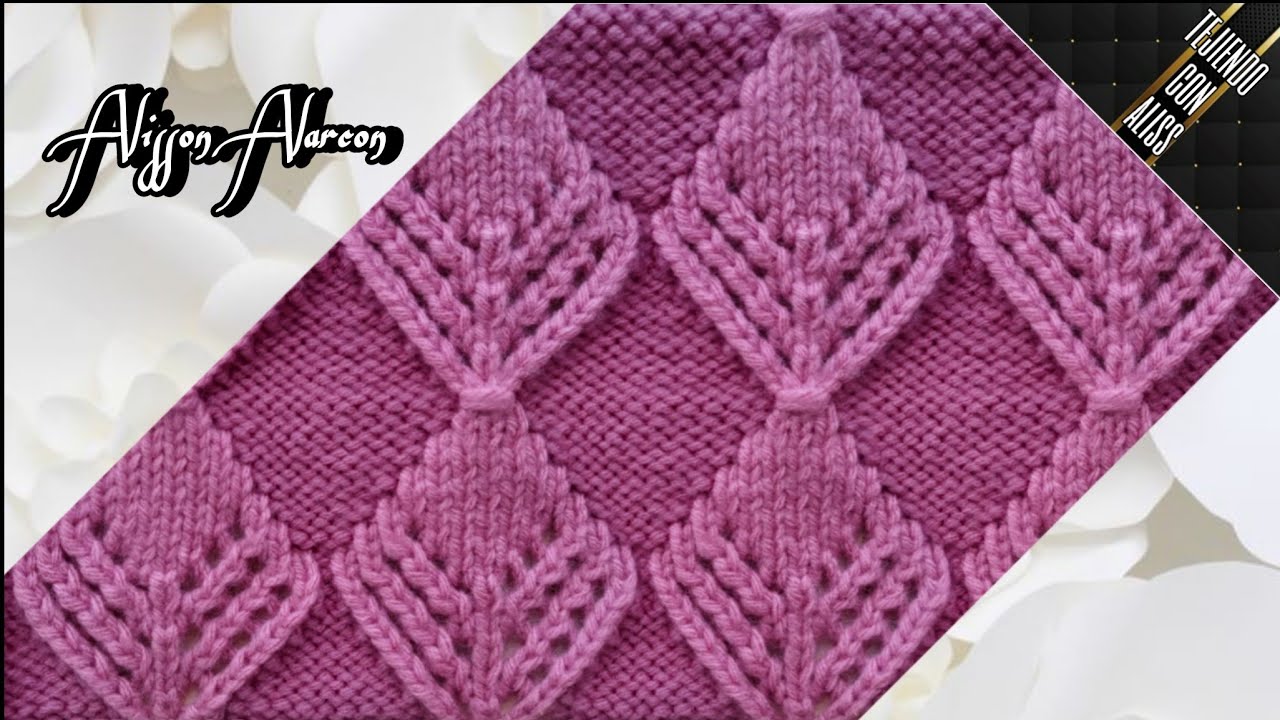 #645 - TEJIDO A DOS AGUJAS / knitting patterns / Alisson . A