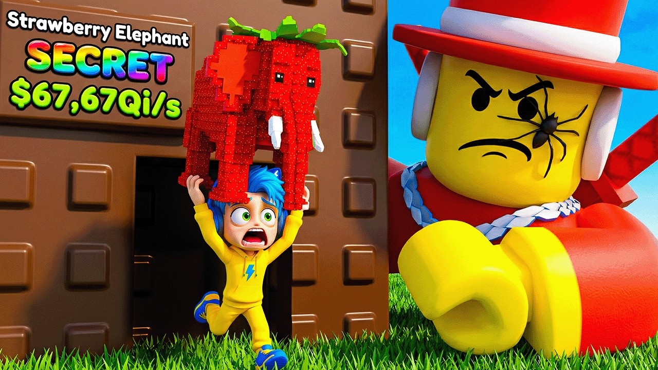 МЫ СТАЛИ МИНИАТЮРНЫМИ, чтобы ПОЙМАТЬ ЛУЧШИХ BRAINROTS 🧠 Roblox Shrinking for Brainrots