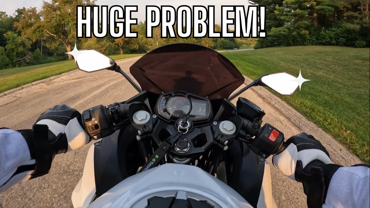 Проблема номер один при езде на мотоцикле | Ninja 400
