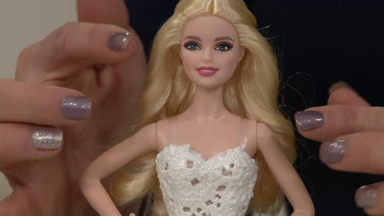 2016 Holiday Keepsake Collector Barbie Doll By: Mattel on QVC