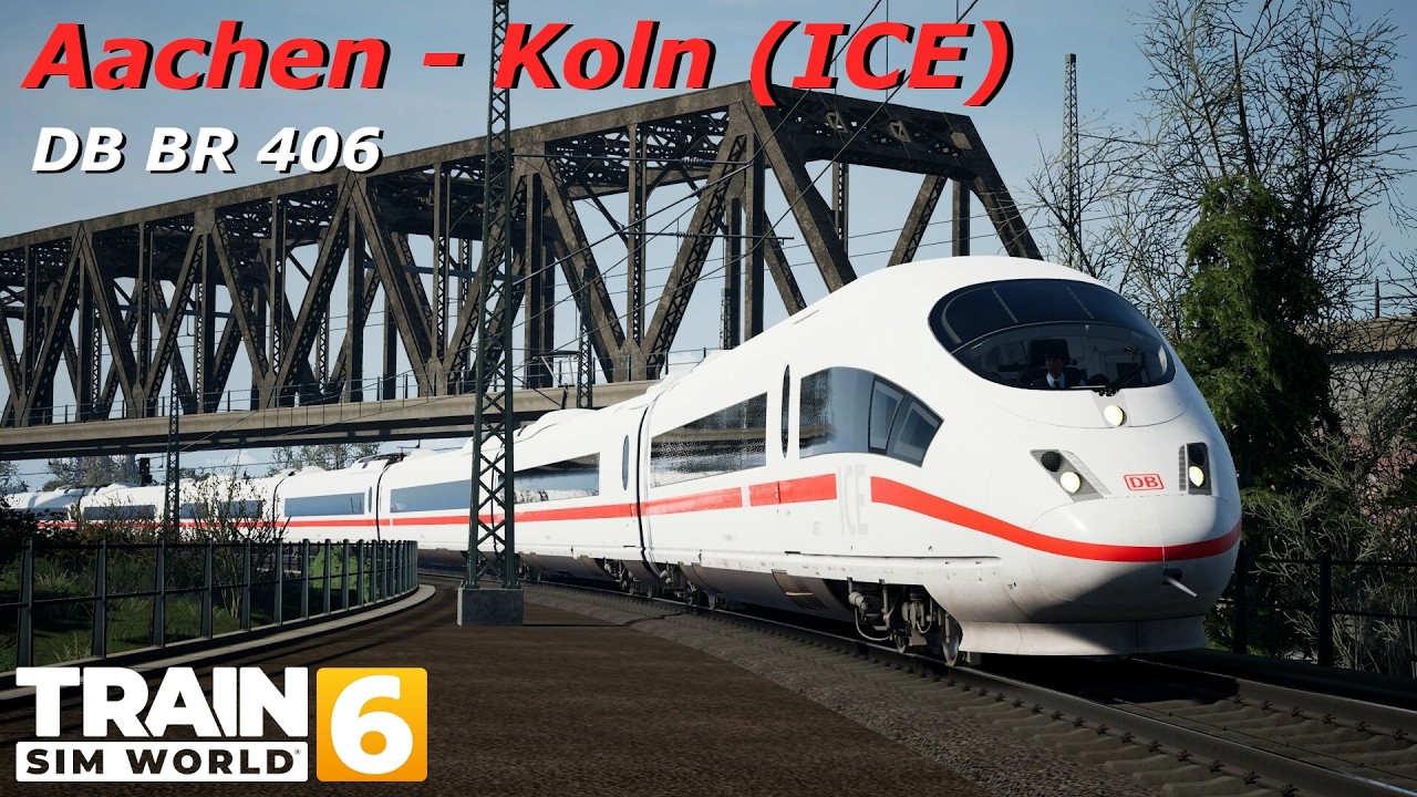 TSW6 Koln-Aachen - German Remaster (DB BR 406 ICE3M)